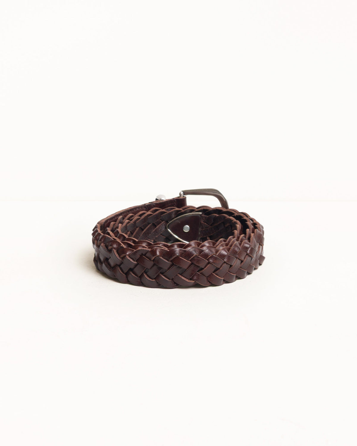 BRAIDED LEATHER BELT